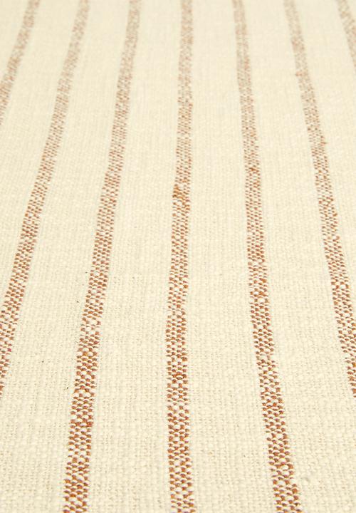 H&S - Jaya cotton throw - rust