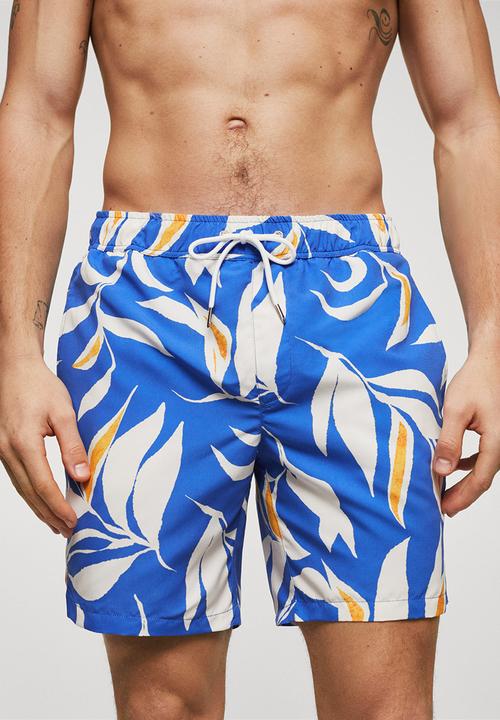 MANGO - Swimming trunks pau - blue