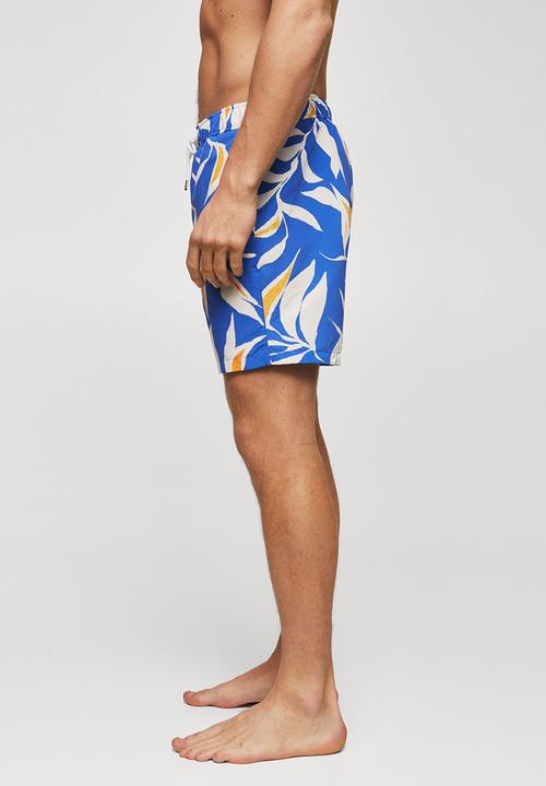 MANGO - Swimming trunks pau - blue