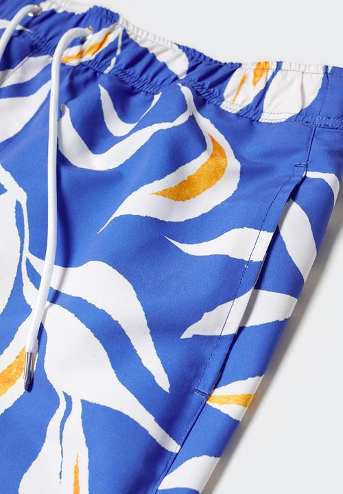 MANGO - Swimming trunks pau - blue