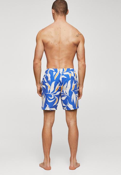 MANGO - Swimming trunks pau - blue