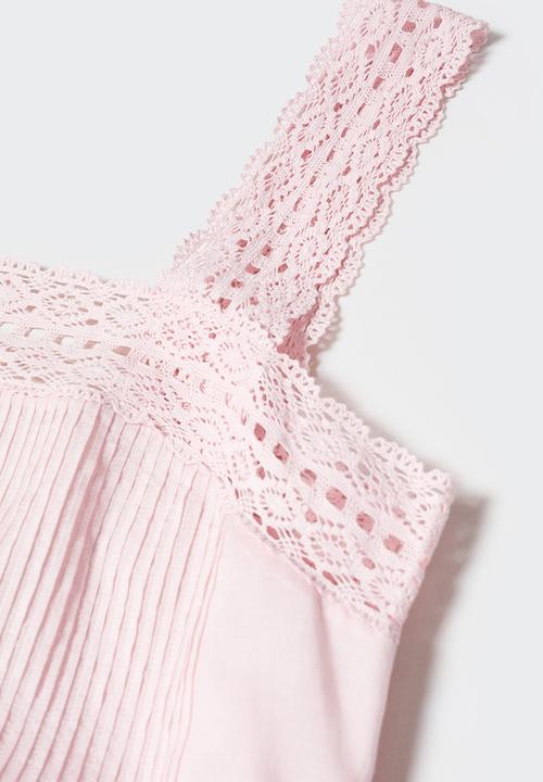 MANGO - Dress nube - light pink