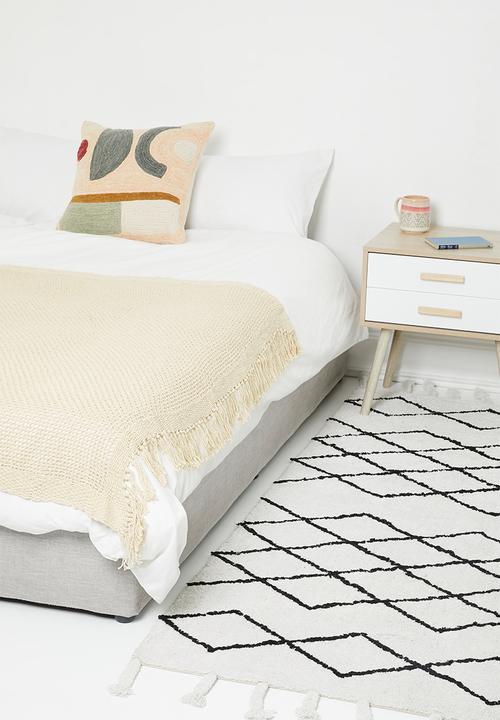 H&S - Sona cotton throw - cream