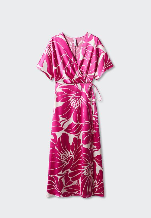 MANGO - Dress fresia - bright pink