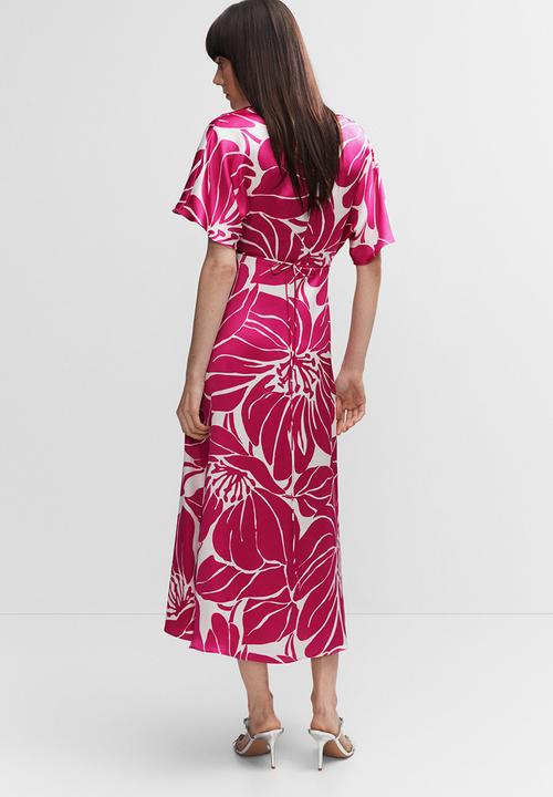 MANGO - Dress fresia - bright pink