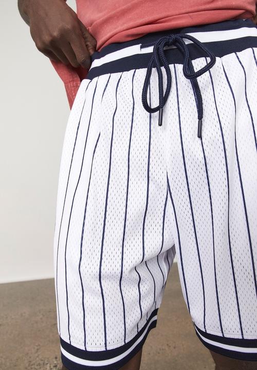 Factorie - Basketball short - white 
