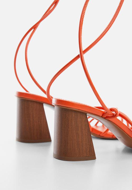 MANGO - Quad heel - orange