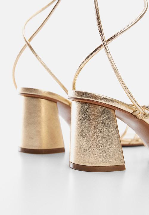 MANGO - Quad heel - gold