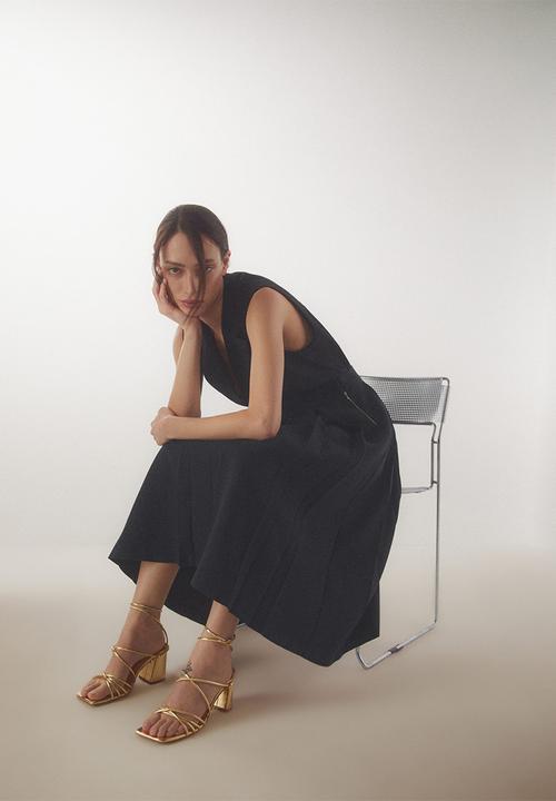 MANGO - Quad heel - gold