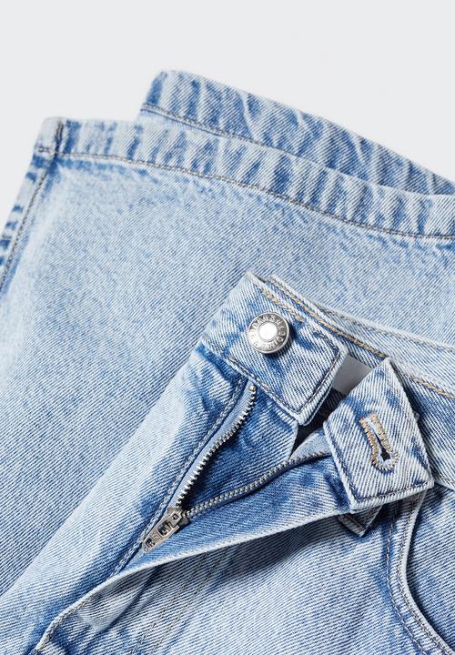 MANGO - Skirt soleil - open blue