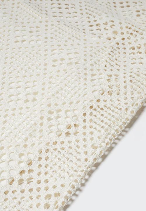 MANGO - Dress sandrita - light beige