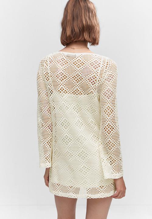 MANGO - Dress sandrita - light beige