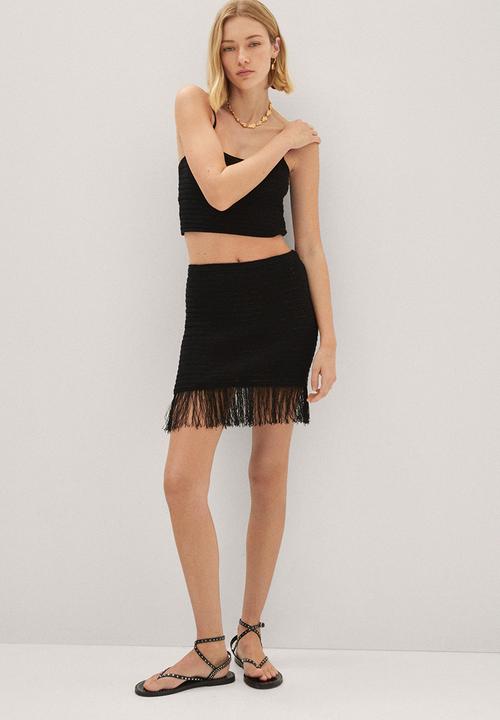 MANGO - Skirt sicilia - black