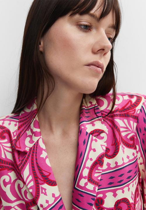 MANGO - Shirt pinkie - bright pink