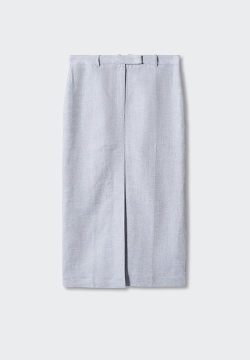 MANGO - Skirt helio - blue