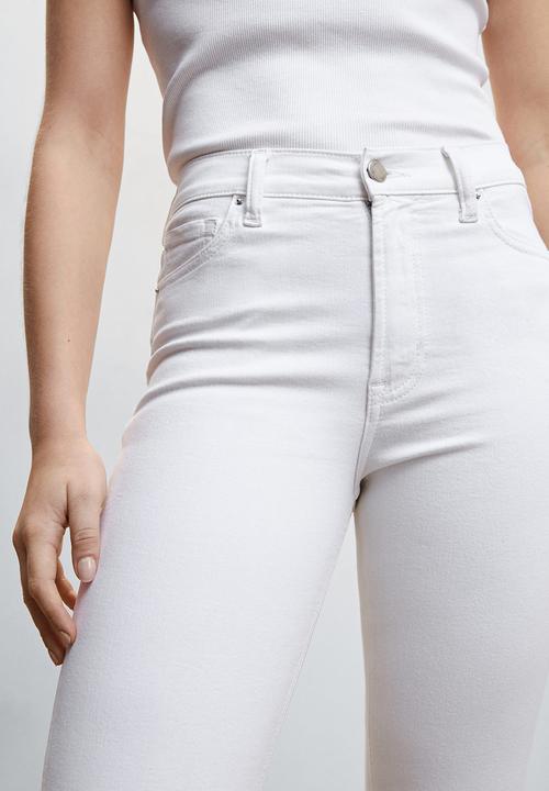 MANGO - Jeans sienna - white