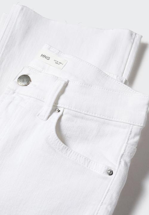 MANGO - Jeans sienna - white
