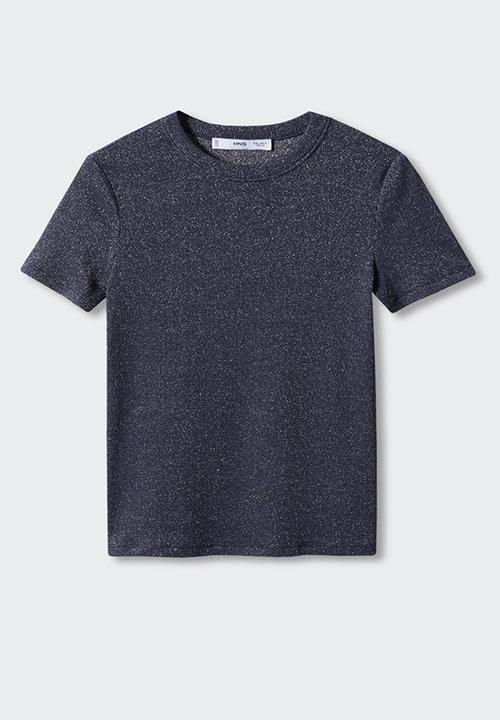 MANGO - T-shirt malibu - dark grey