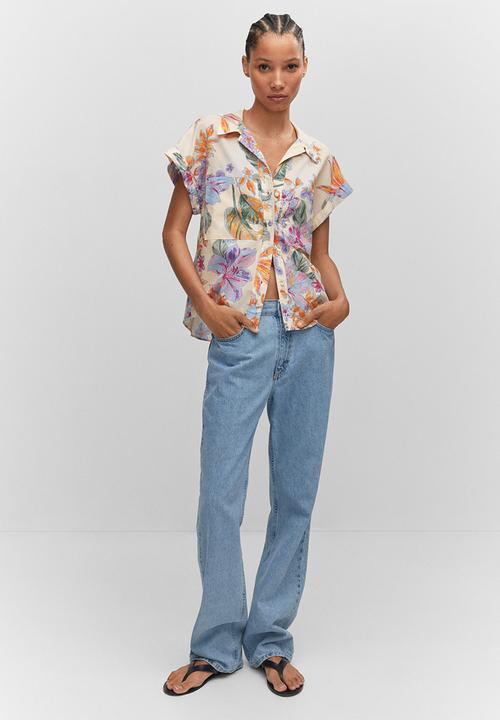 MANGO - Shirt hall - light beige