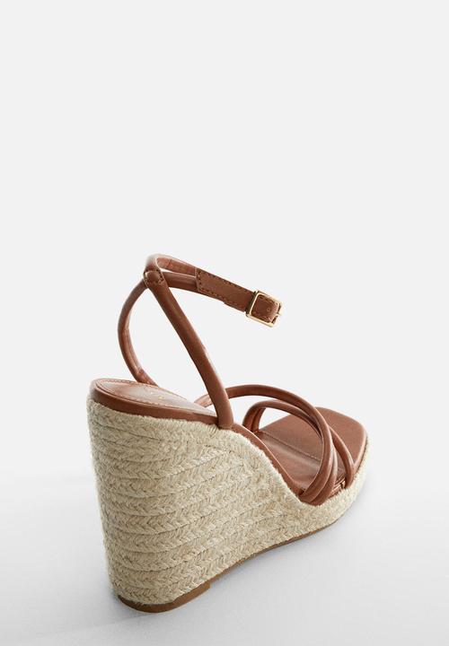 MANGO - Eula1 heel - medium brown