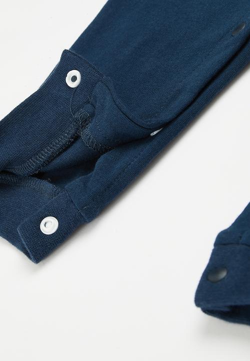 Pop Candy - Boys baby romper - navy