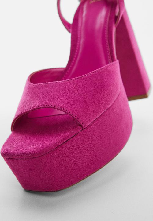 MANGO - Sou1 heel - bright pink