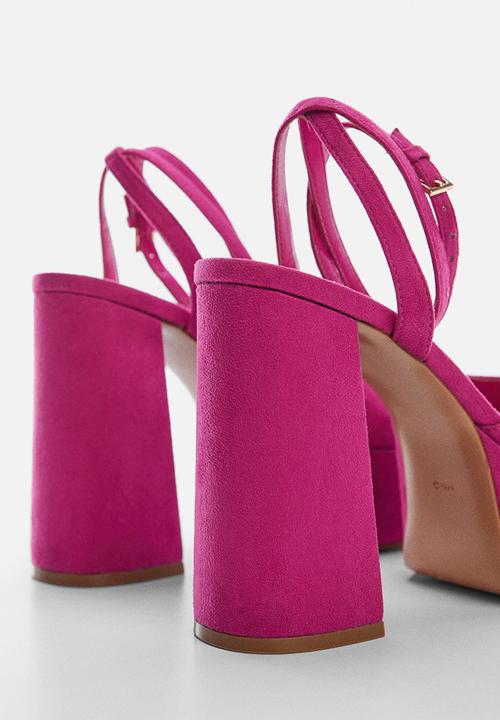 MANGO - Sou1 heel - bright pink
