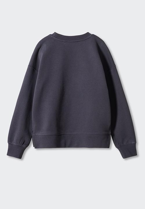 MANGO - Sweatshirt choose - charcoal