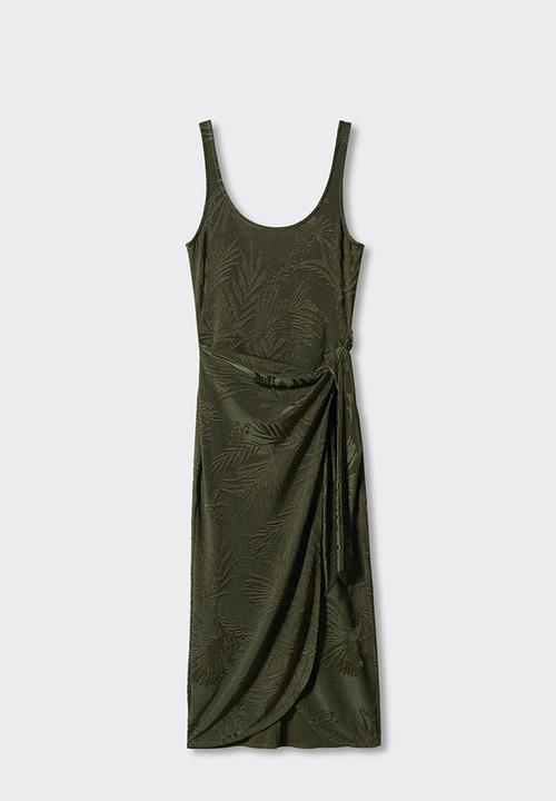 MANGO - Dress firna- green