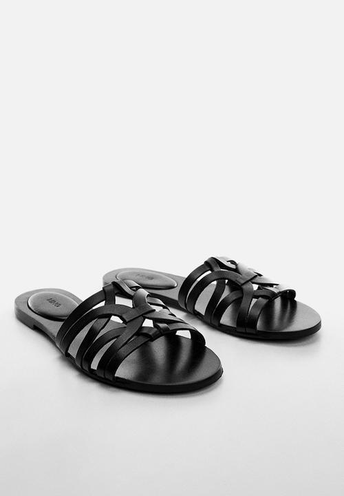 MANGO - Piscal sandal - black