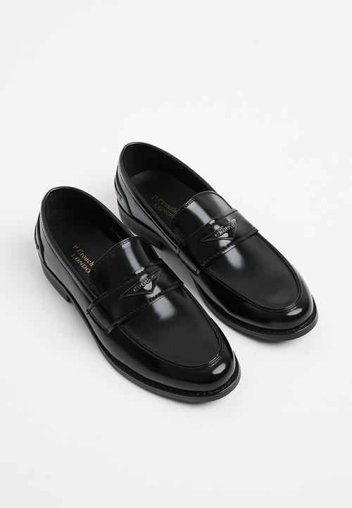 PC - Crouch slip on - black spray horse