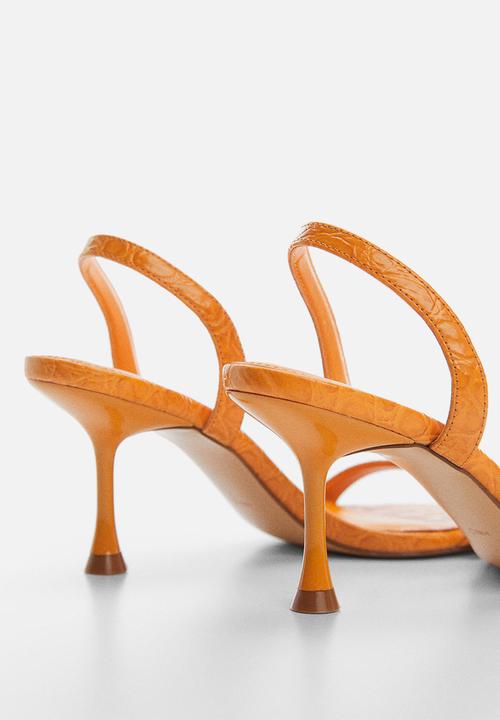 MANGO - Goru heel - medium yellow