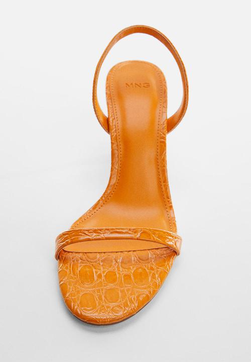 MANGO - Goru heel - medium yellow
