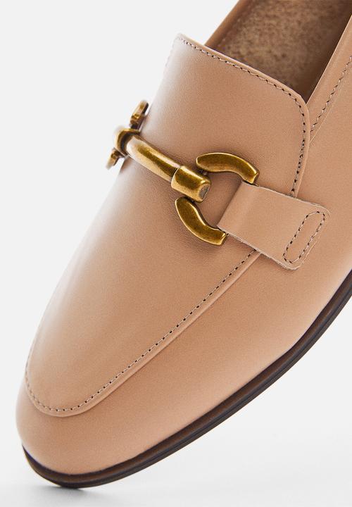 MANGO - Casino loafer - light/pastel pink