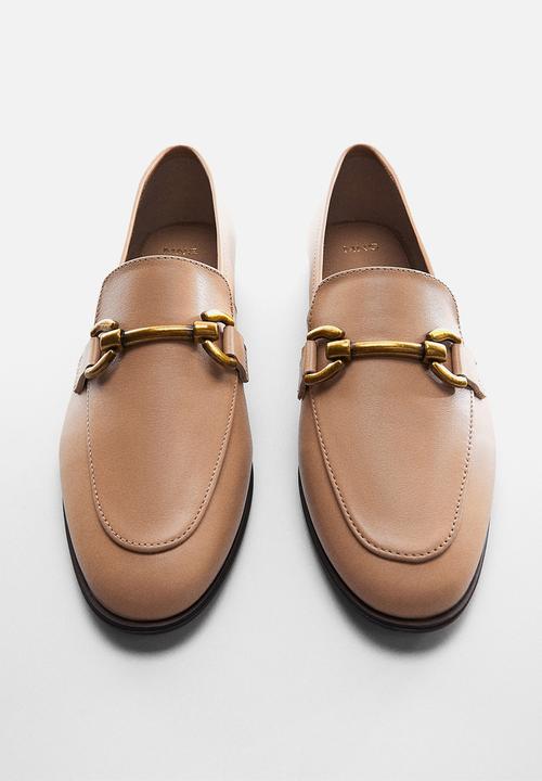 MANGO - Casino loafer - light/pastel pink
