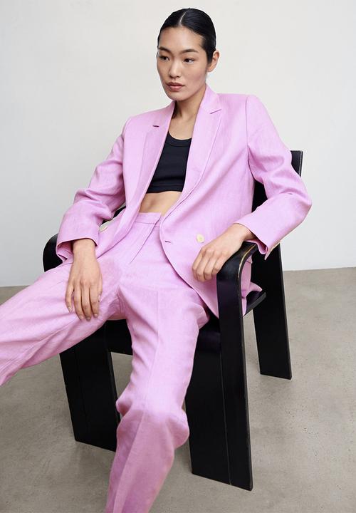 MANGO - Blazer paula - purple