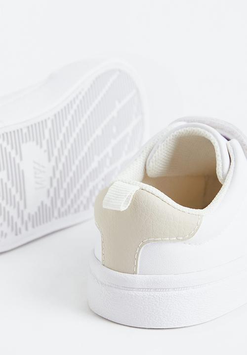 H&M - Trainers - white/beige