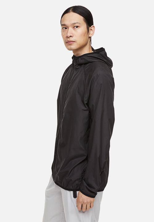 H&M - Regular fit sports windbreaker - black