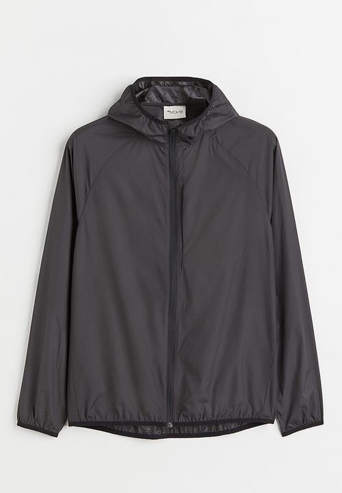 H&M - Regular fit sports windbreaker - black