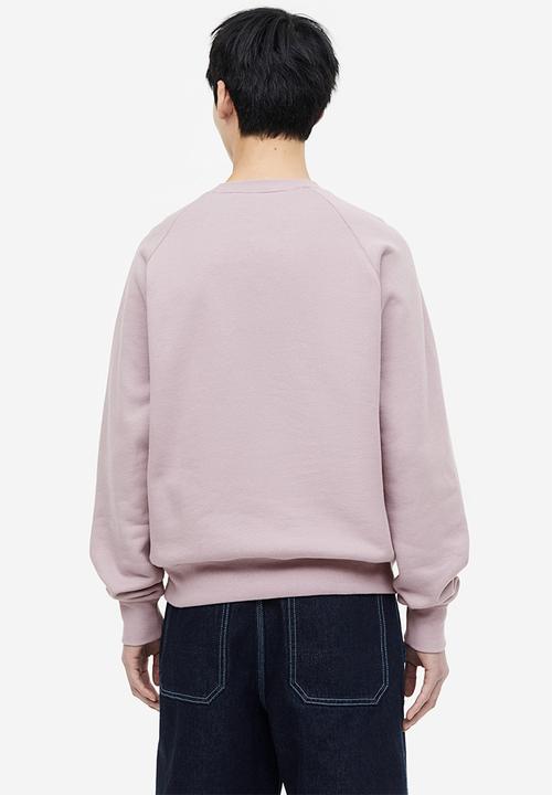 H&M - Oversized fit cotton sweatshirt - purple