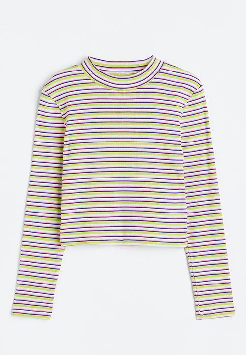 H&M - Long-sleeved jersey top - multi