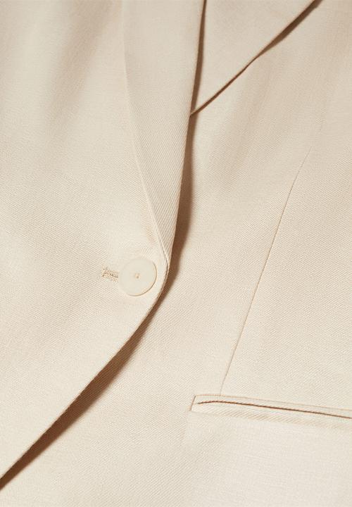 MANGO - Blazer aurora - light pastel beige