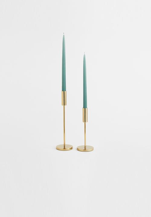 H&M - Tall candlestick - gold-coloured 