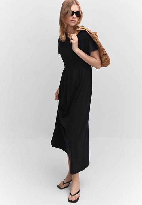 MANGO - Dress Gisal - Black
