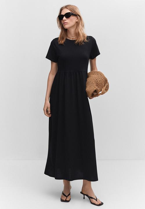 MANGO - Dress Gisal - Black