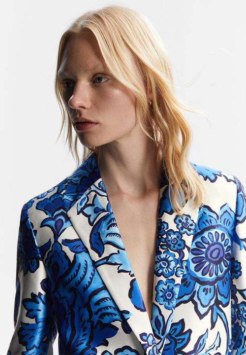 MANGO - Blazer Berries - Mid Blue