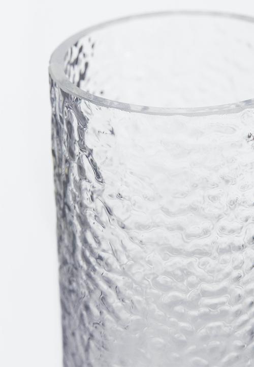 H&M - Glass vase - clear glass 