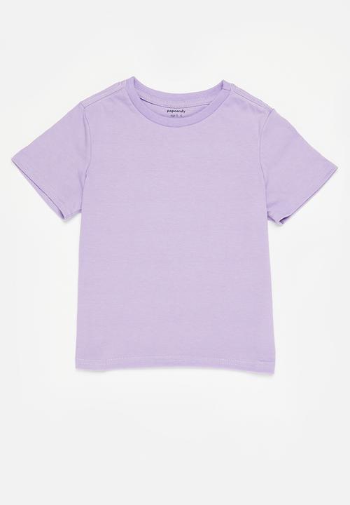 Pop Candy - Younger  girls 3 pack basic tee - multi 