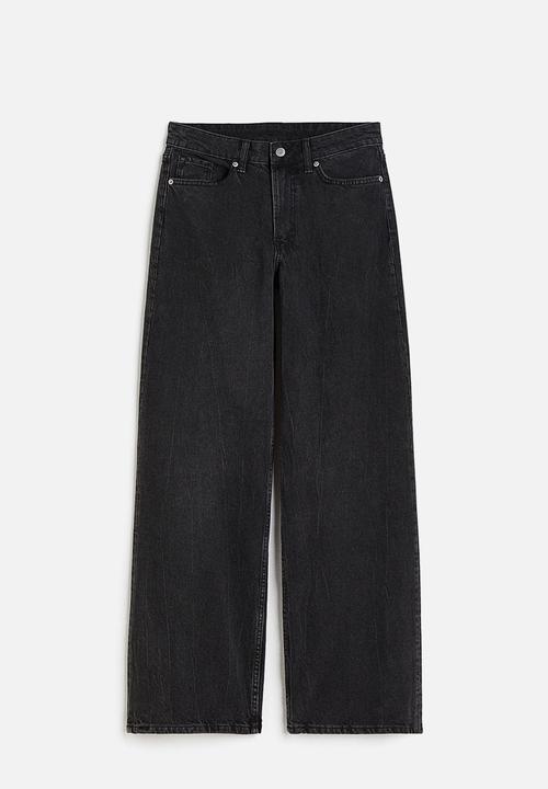 H&M - 90s Baggy regular jeans - black