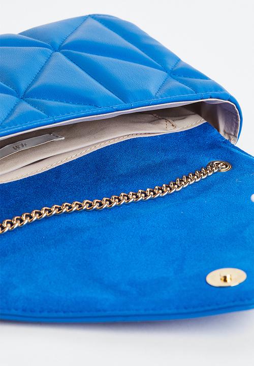 H&M - Quilted shoulder bag - dark blue 